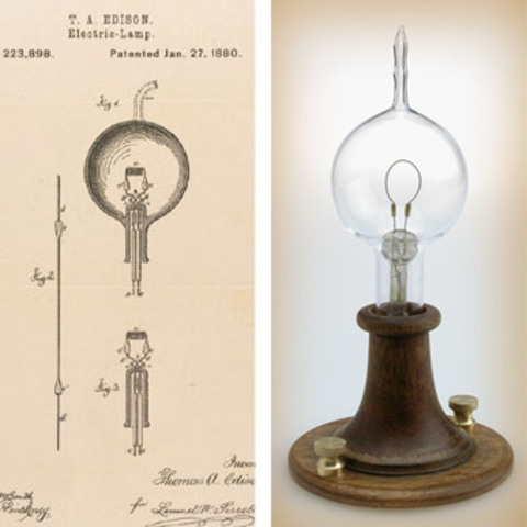 Edison's Incandescent Light Bulb