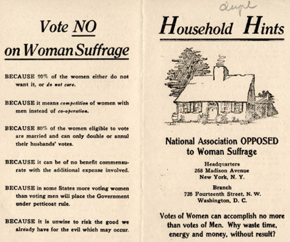 National Association Opposed to Women's Suffrage