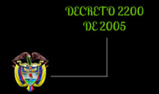 decreto 2200 2005