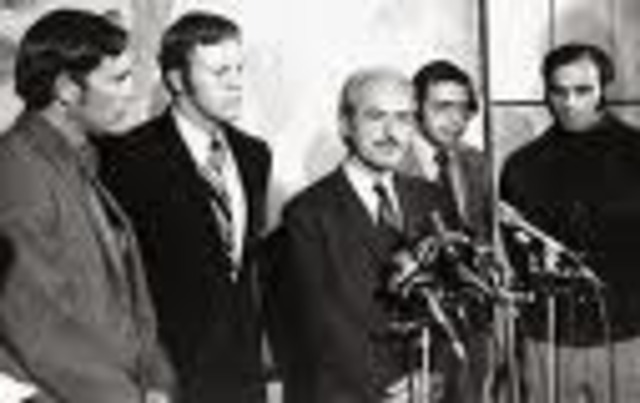 Major League Baseball's first strike