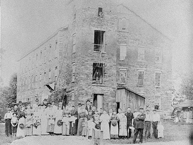 Textile industries give hope in the south after the war.