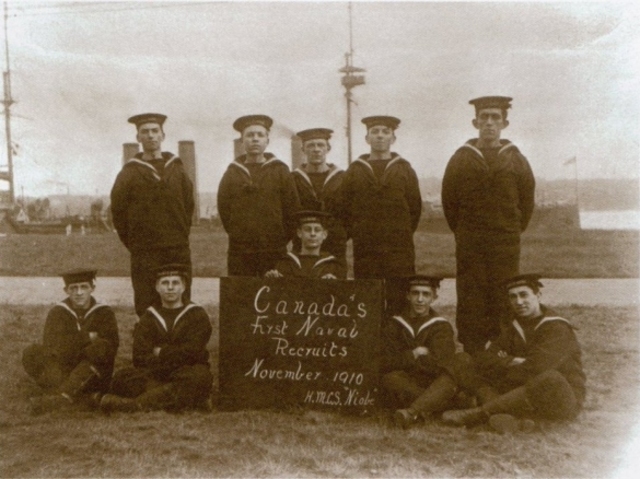The Canadian Navy was founded