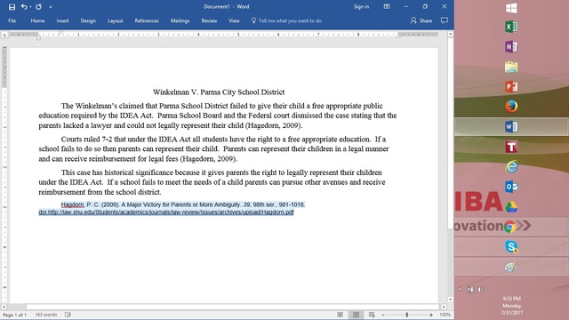 Winkelman v. Parma City School District (2007)