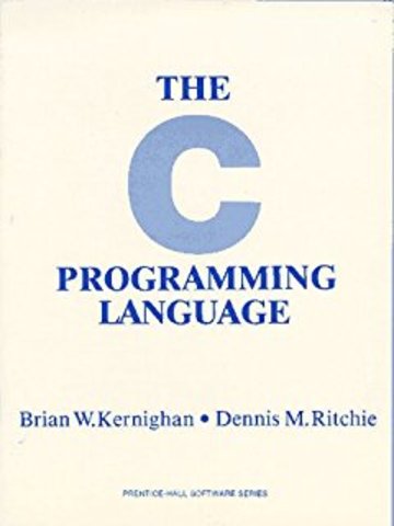 Libro "El Lenguaje de programación C"