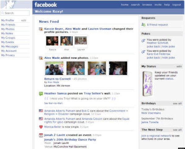 Facebook Launches News Feed