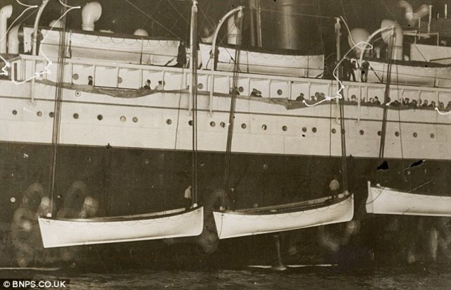 Sixteen wooden and four collapsible lifeboats were fitted on board the Titanic.