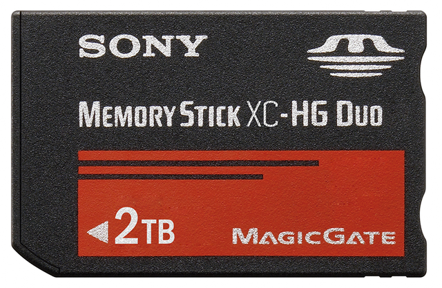 sony xc memory stick