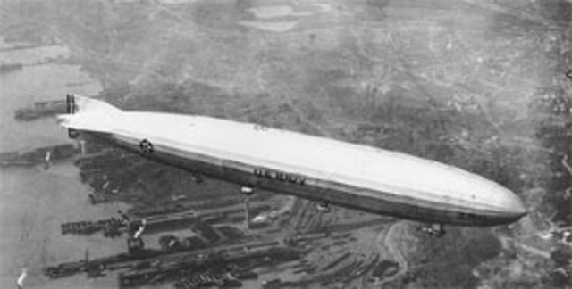 Crash Of US Airship Shenandoah in Ohio