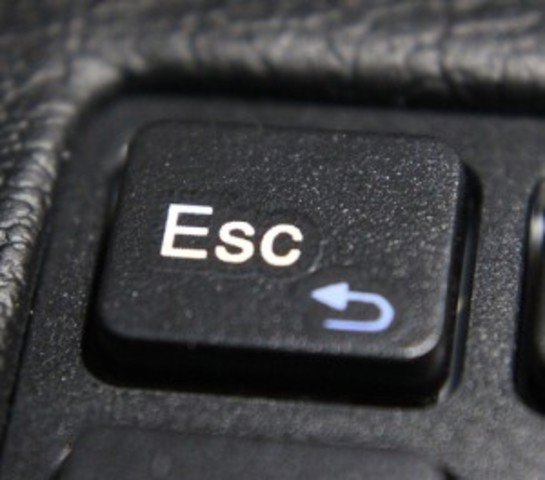 Origen de la tecla Esc