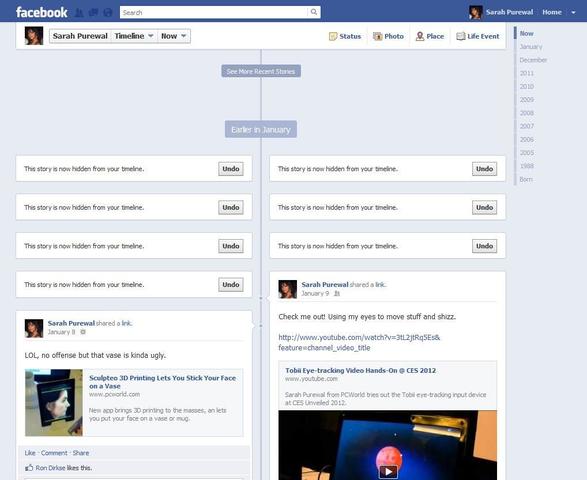 Facebook Introduces Timeline