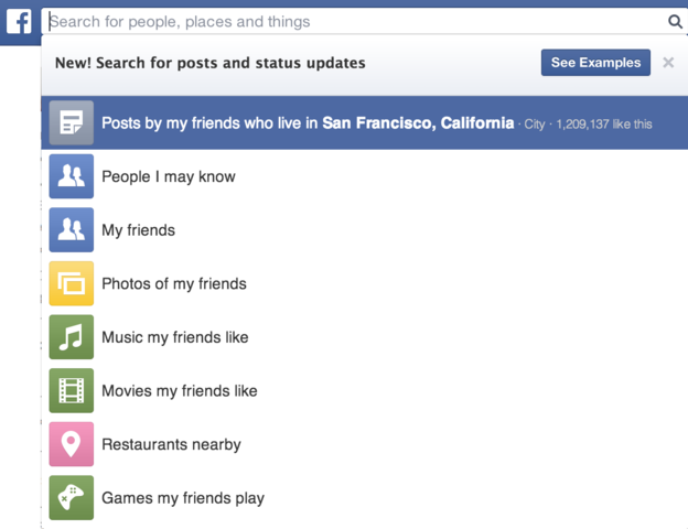 Facebook Unveils New Search Feature