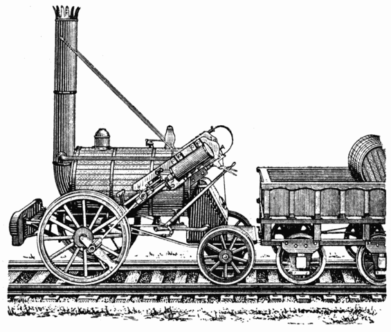 The First Steam Locomotive