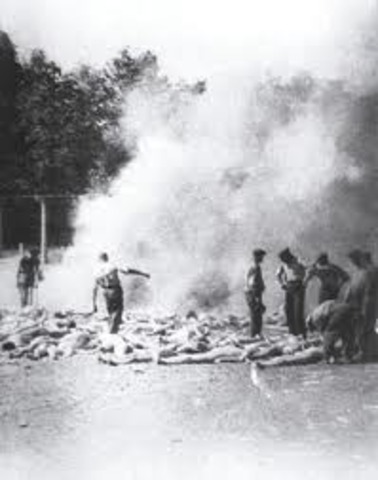 A revolt by Sonderkommando at Birkenau results in complete destruction of Crematory IV.