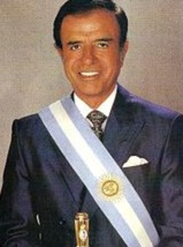 Presidencia de Carlos Menem (1989-1999)