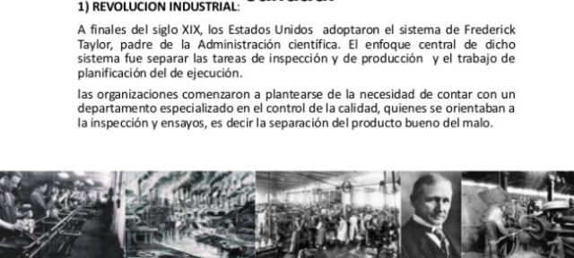 La Revolución Industrial.