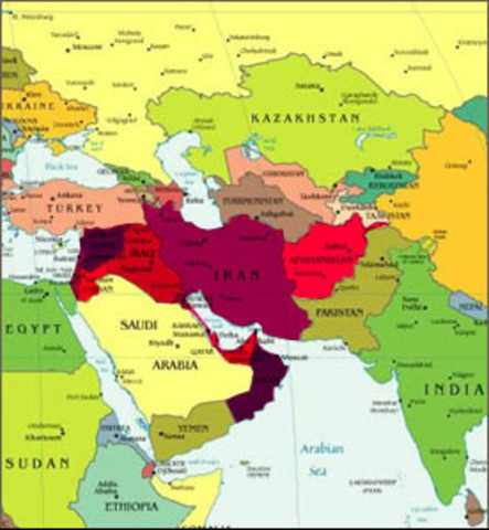 Afghanistan, India, Pakistan, Iran