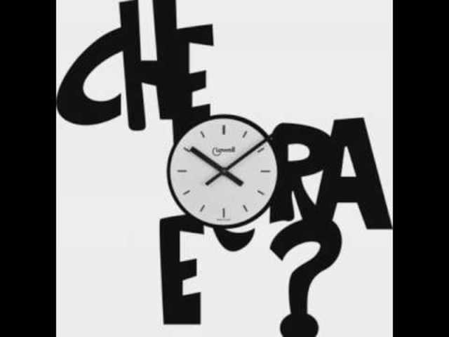 riflettere sulla lettura dell'ora in italiano