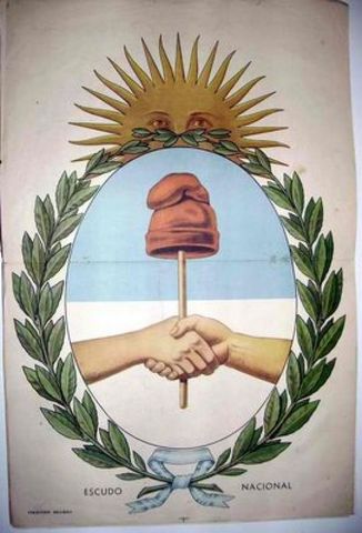 La asanblea del escudo nacional Argentino