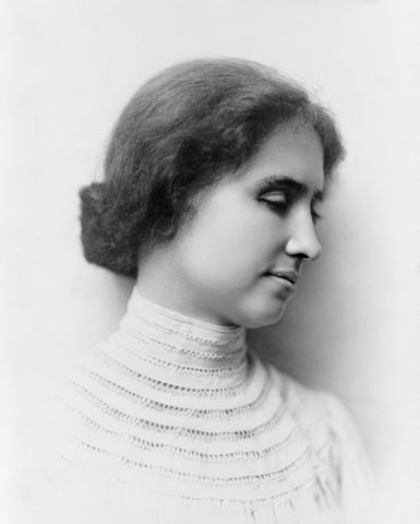 Helen Keller Visits WVSDB