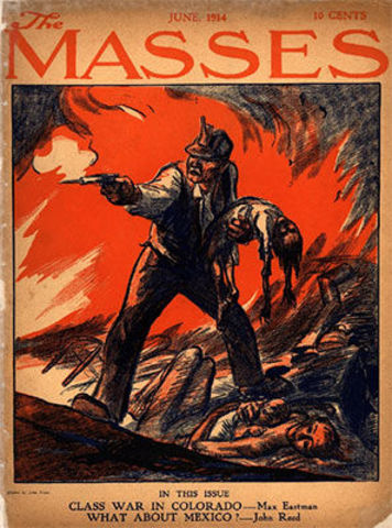 John Sloan: "Cover: The Masses"