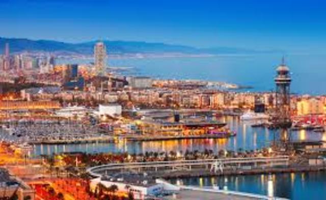 My wolk in Barselona