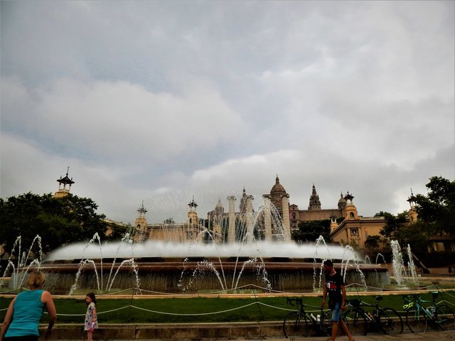 My first strll around Barcelona