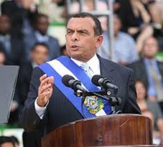 Posesion del Poder Por Porfirio Lobo Sosa