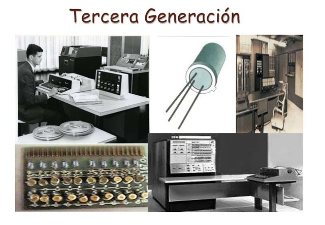 TERCERA GENERACION DE COMPUTADORAS (1963-1971)