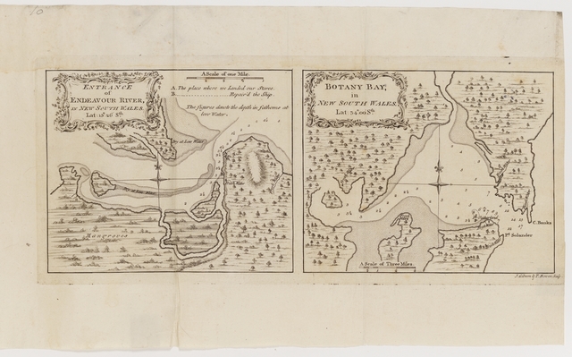Lieutent James Cook charted the waters around australia