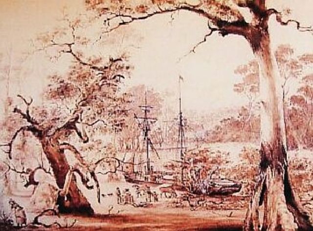 Europeans landed in Sorrento, VIC