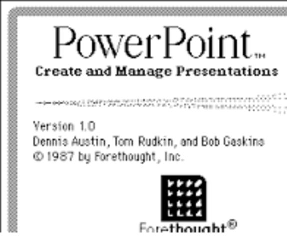 Presenter aka PowerPoint