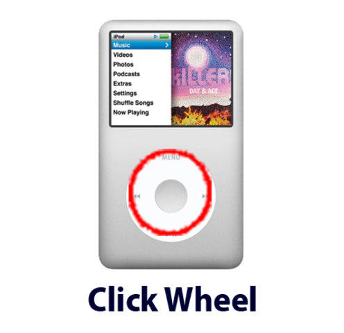New Gen iPods with click wheel