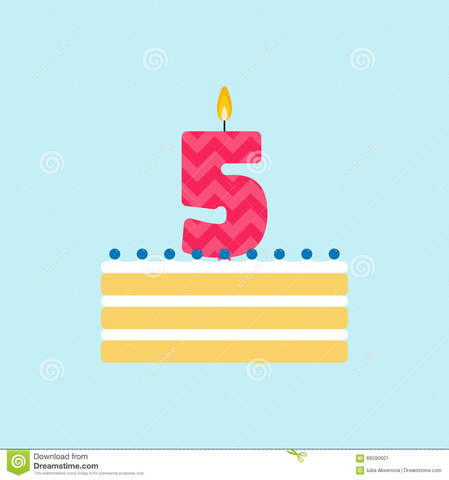 MI CUMPLEAÑOS NUMERO 5