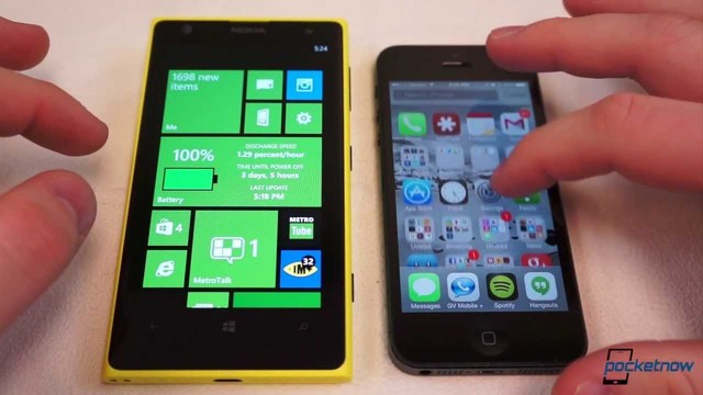 Iphone y Windows Phone