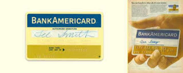 El Bank of America (luego Visa)