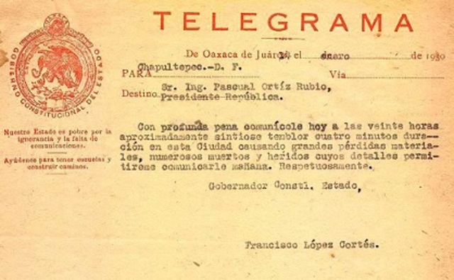 Telegrama (Nueva York, fue inaugurada en 1844)