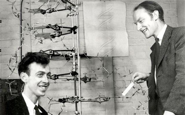 JAMES D. WATSON Y FRANCIS CRICK