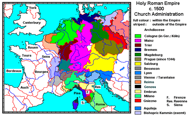 Dissolution of the Holy Roman Empire.