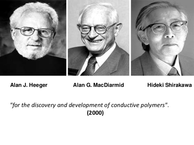 Descubren y desarrollan los primeros polimeros conductores