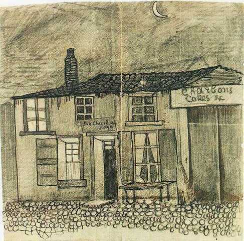 Café Au Charbonnage (En la Mina de Carbón) en Laeken