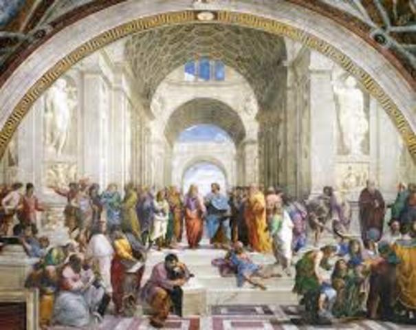 La academia de platon y el  liceo gimnasio de atenas