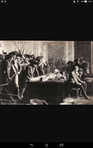 Robespierre giustiziato