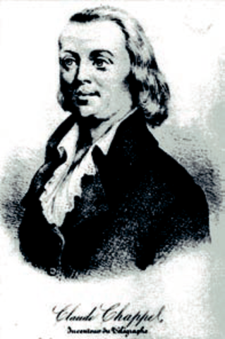 Muere Claude Chappe