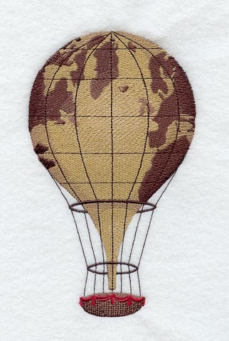 First Hot Air Balloon Around the World