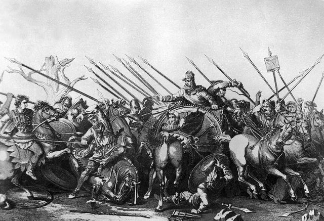 Alexander's army reaches India