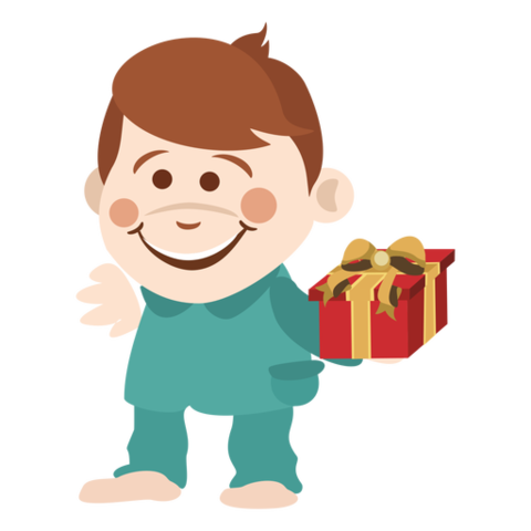 I give a present for my secret friend in september