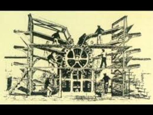 Aparición del maquinismo.