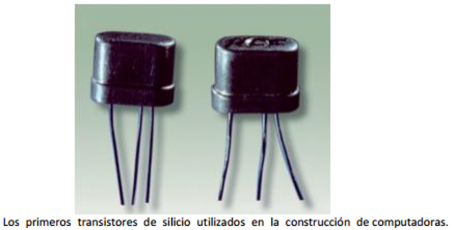 Transistores de Silicio.