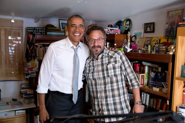 President Obama joins the WTF Podcast