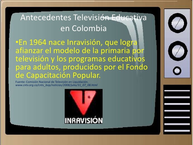 RENACER DE LA TV EDUCATIVA EN COLOMBIA